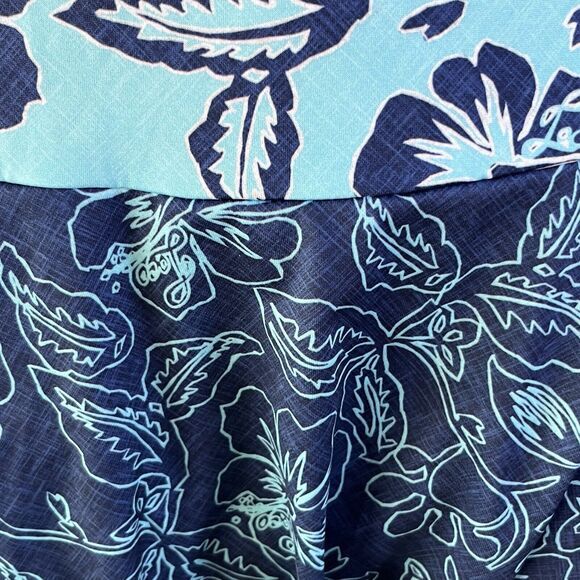 NWT LOCO Boutique Size Medium Swimsuit Swim Dress One Piece‎ Tropical Blue Green - Picture 4 of 11